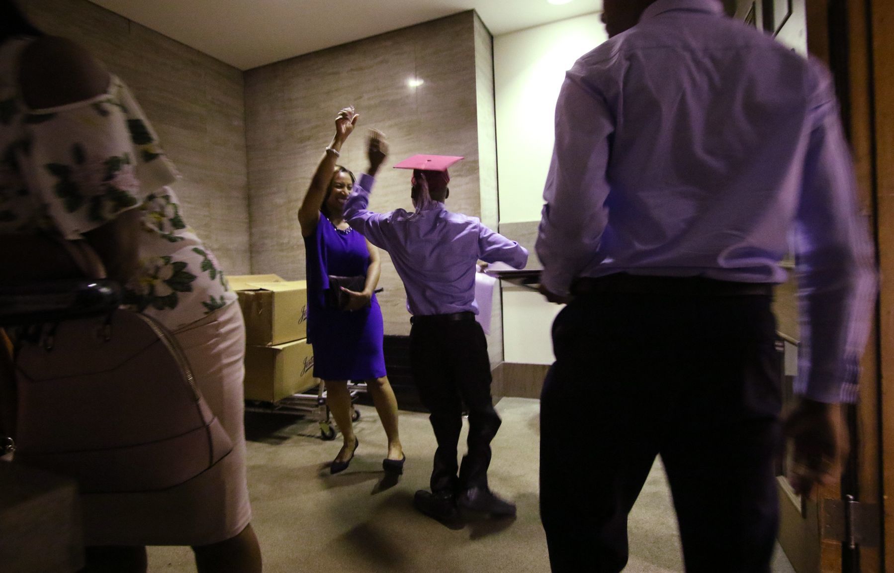 Brandon Gardner graduates from Trinity Catholic
